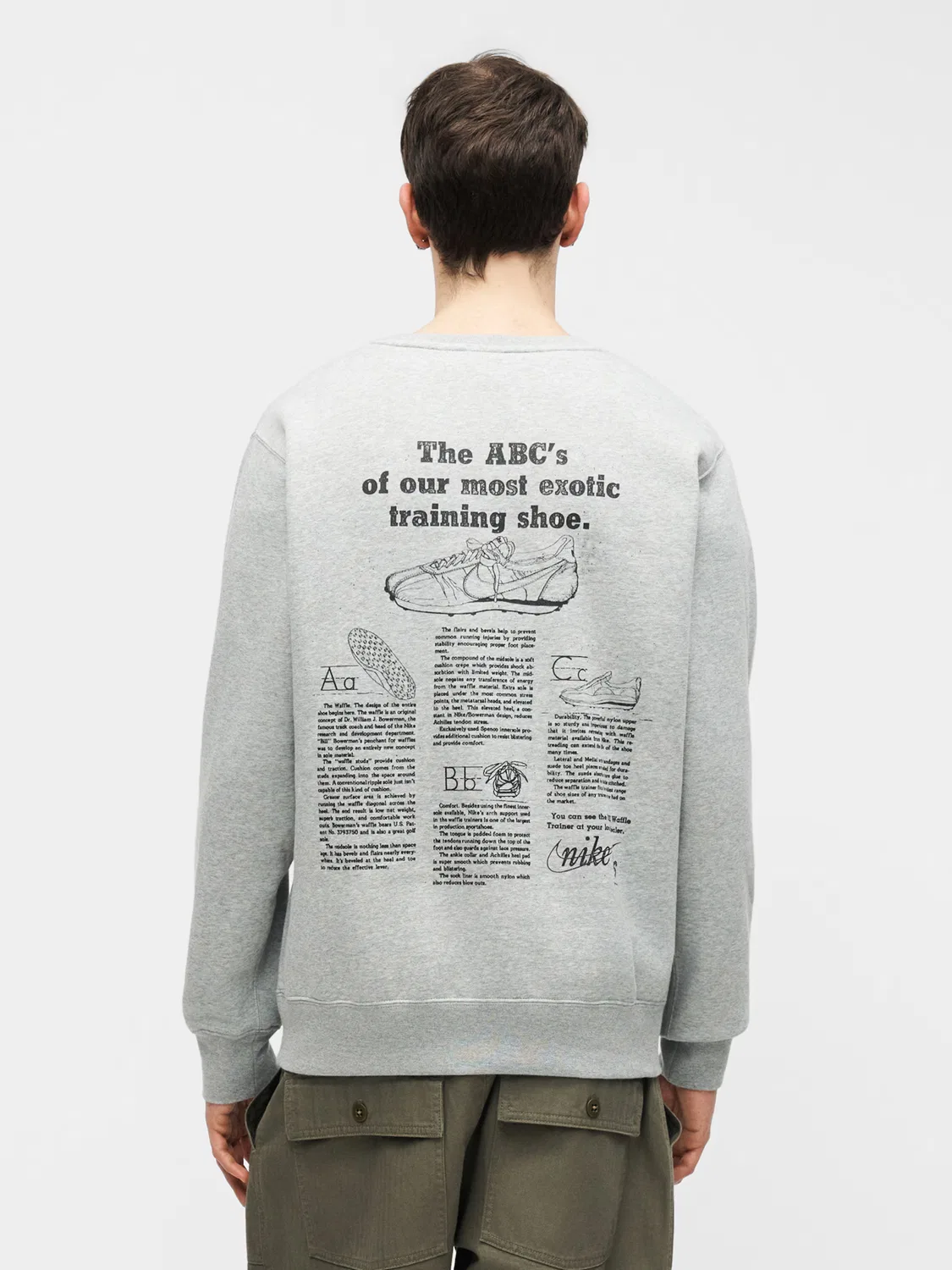 Толстовка 'CLUB' Nike Sportswear, Mottled Grey — фото 2