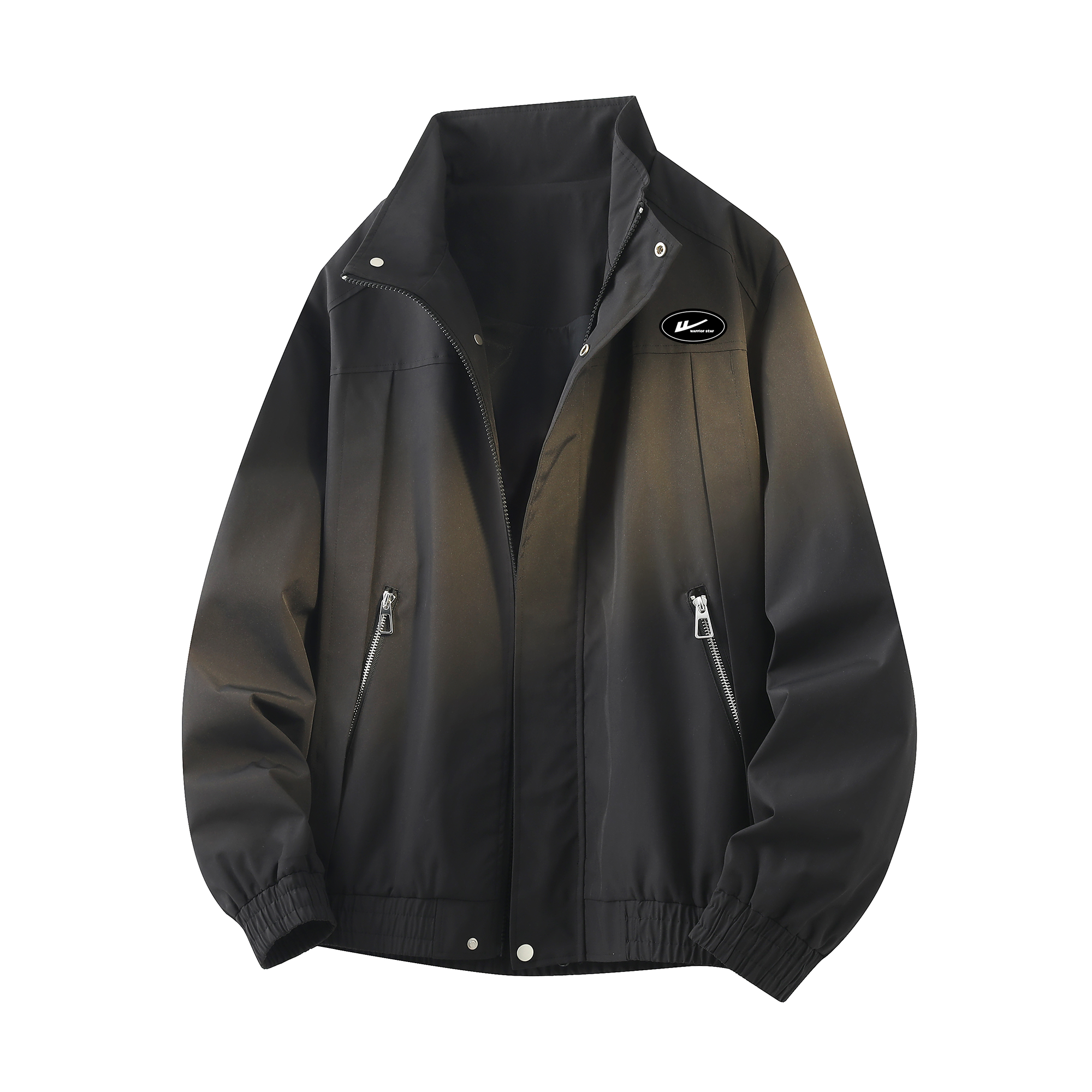 

Куртка женская Stand Collar Moderate Pilot WARRIOR, черный (diy badge)