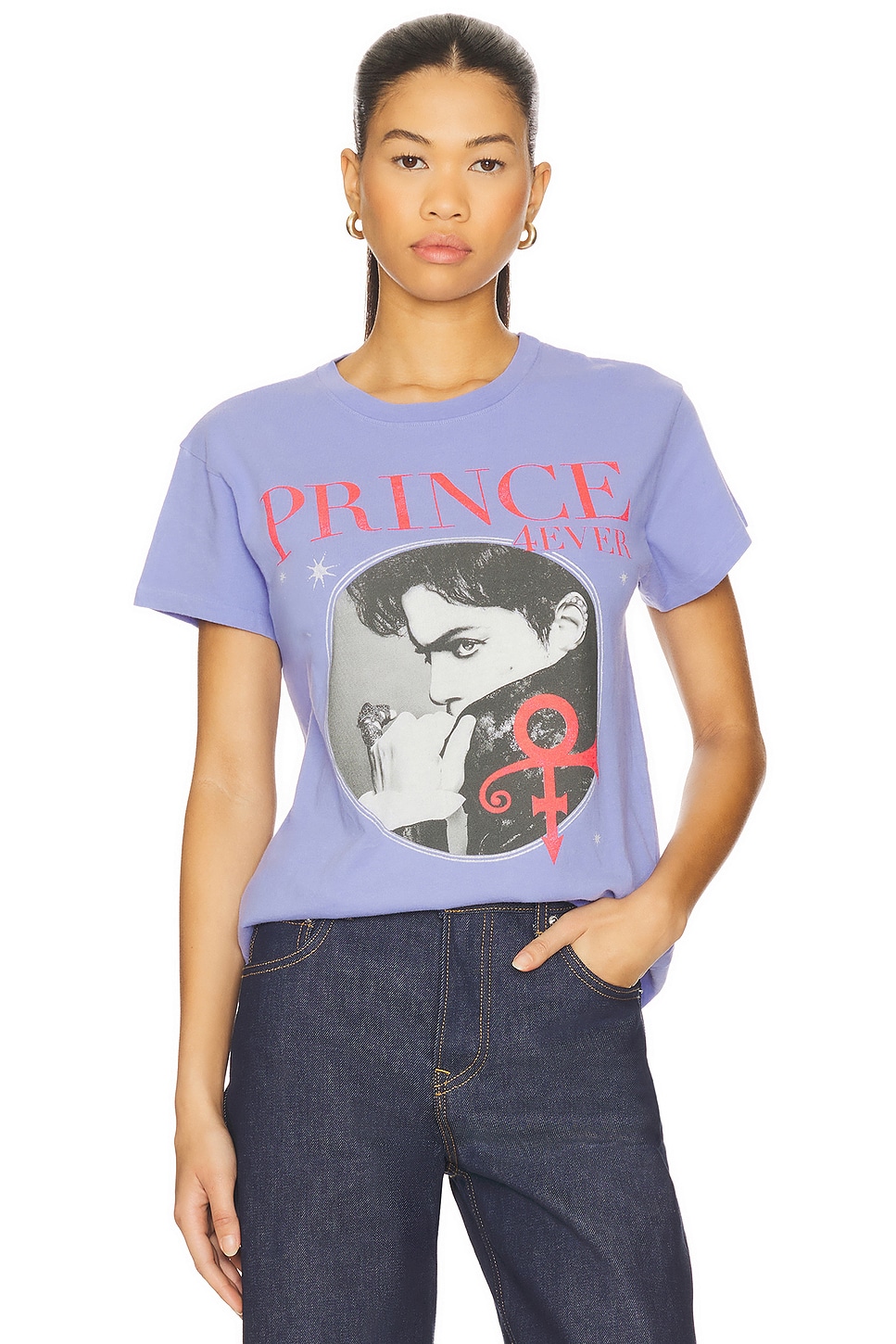 

Футболка с турне Prince 4ever от Daydreamer, purple mist