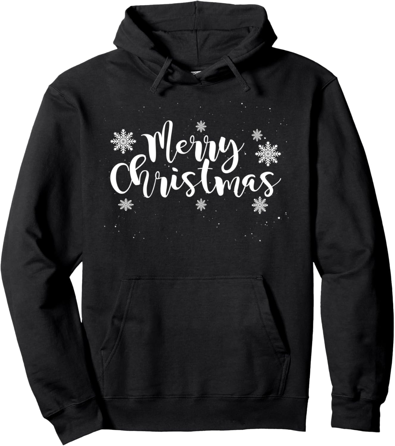 

Худи с надписью «Счастливого Рождества» Merry Christmas, черный
