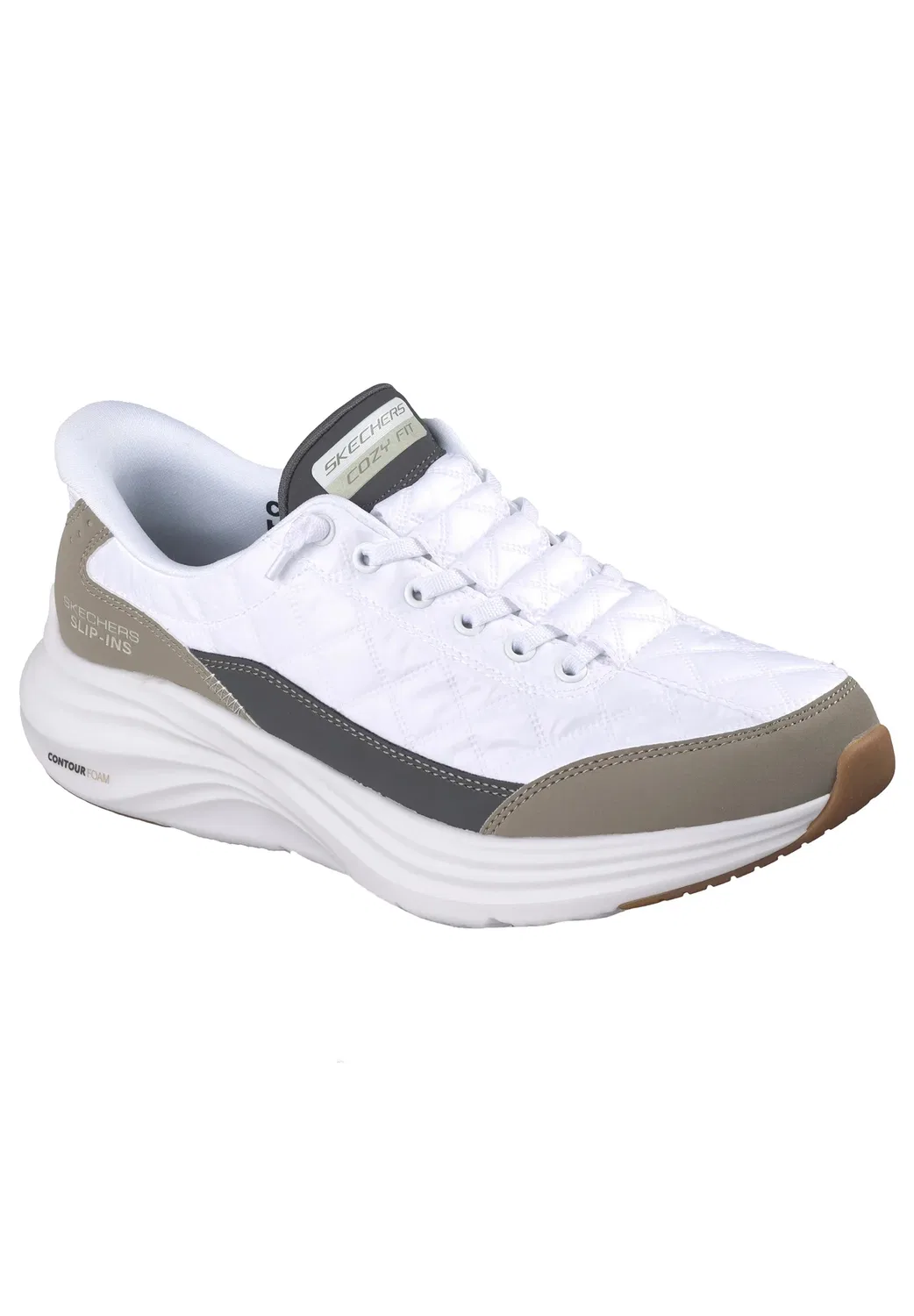 Кроссовки низкие с контурной пеной Skechers, разноцветный