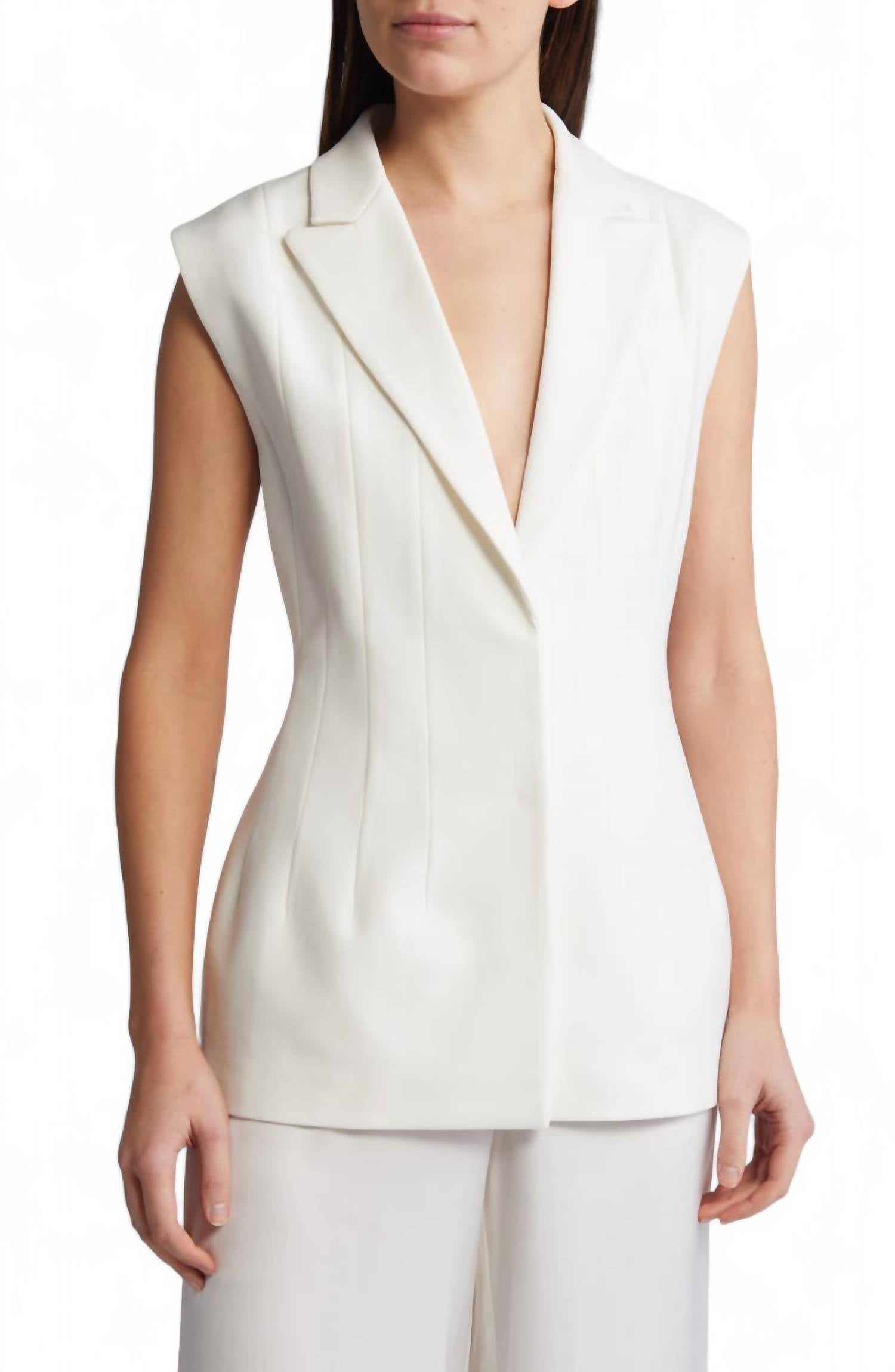 

Theo Vest Блейзер в цвете Off White Sophie Rue