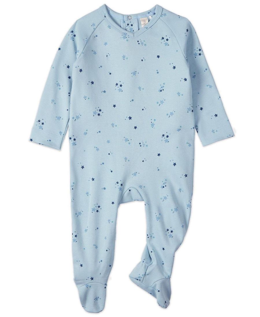 

Детский комбинезон для мальчиков "Моя самая яркая звезда", 100% хлопок, вязаный MeMoi, Blue