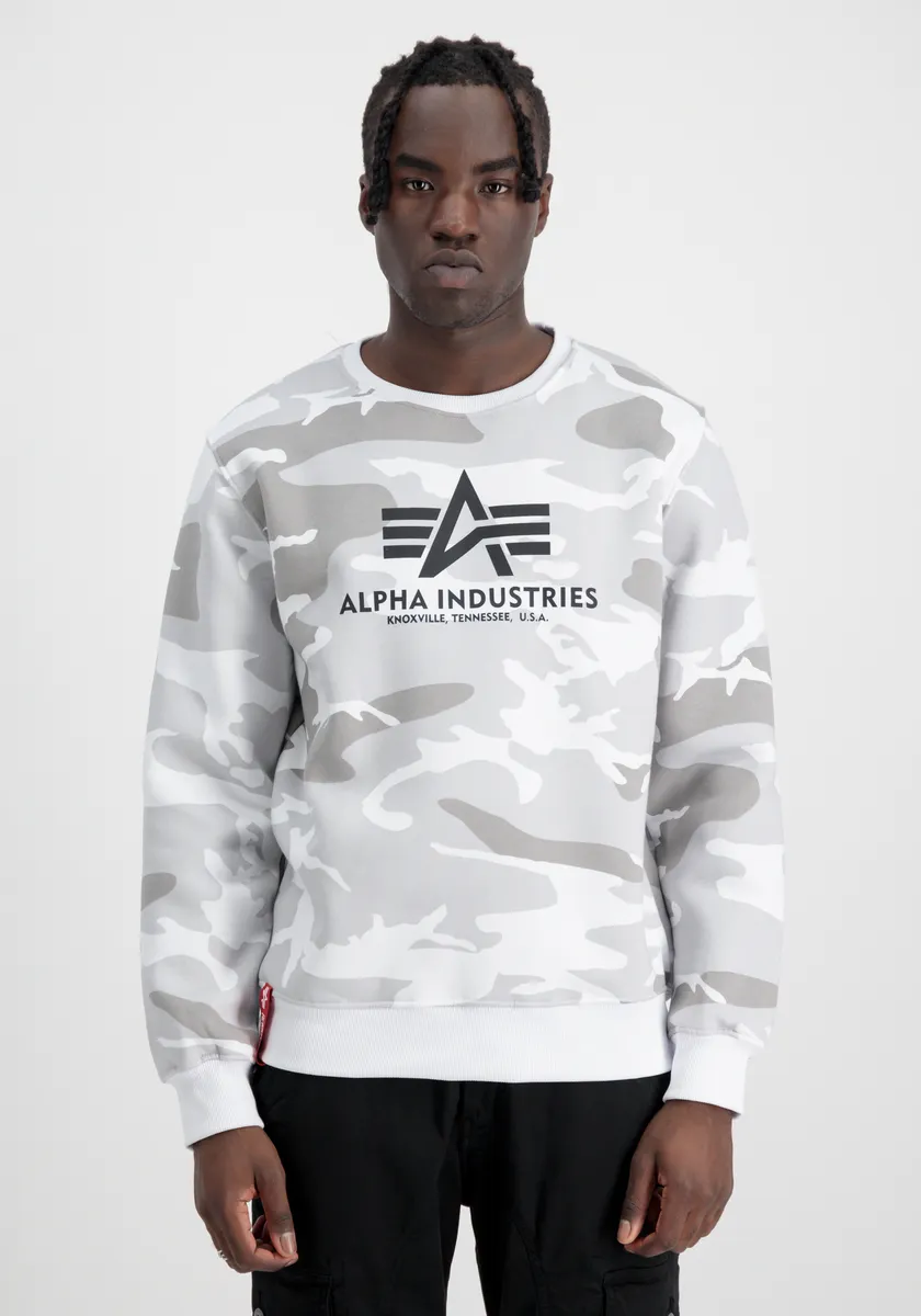 

Свитер Alpha Industries " Alpha Industries Мужчины - Толстовки Базовый свитер Камуфляж", белый