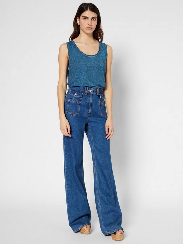 

Футболка с гретель Gerard Darel, синий
