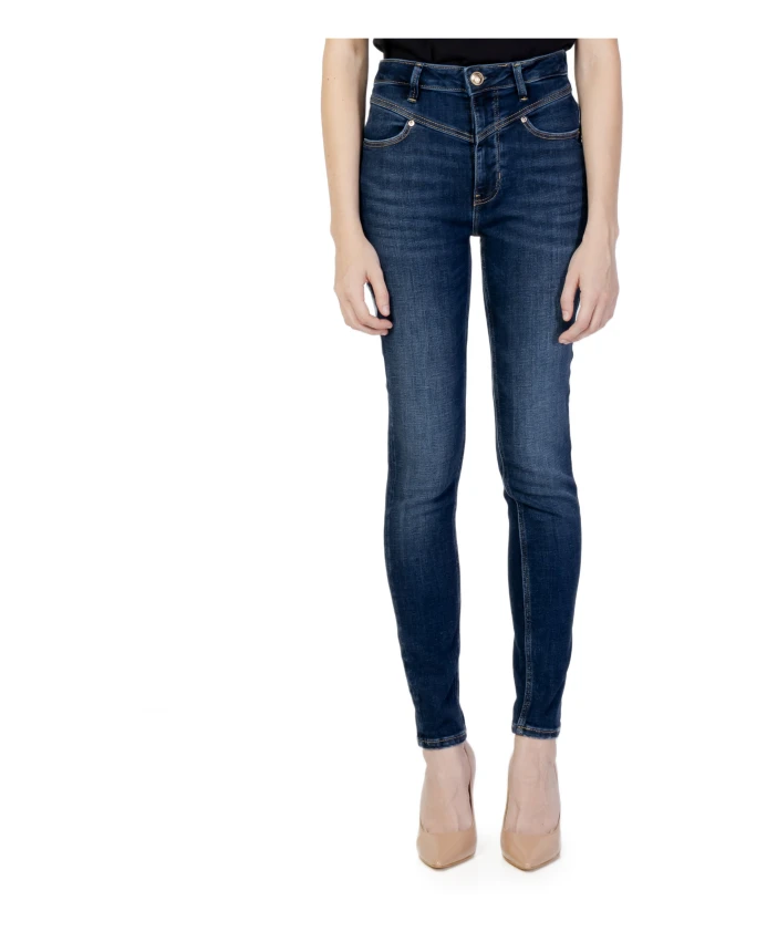 

Женские джинсы скинни с высокой талией Guess, синий