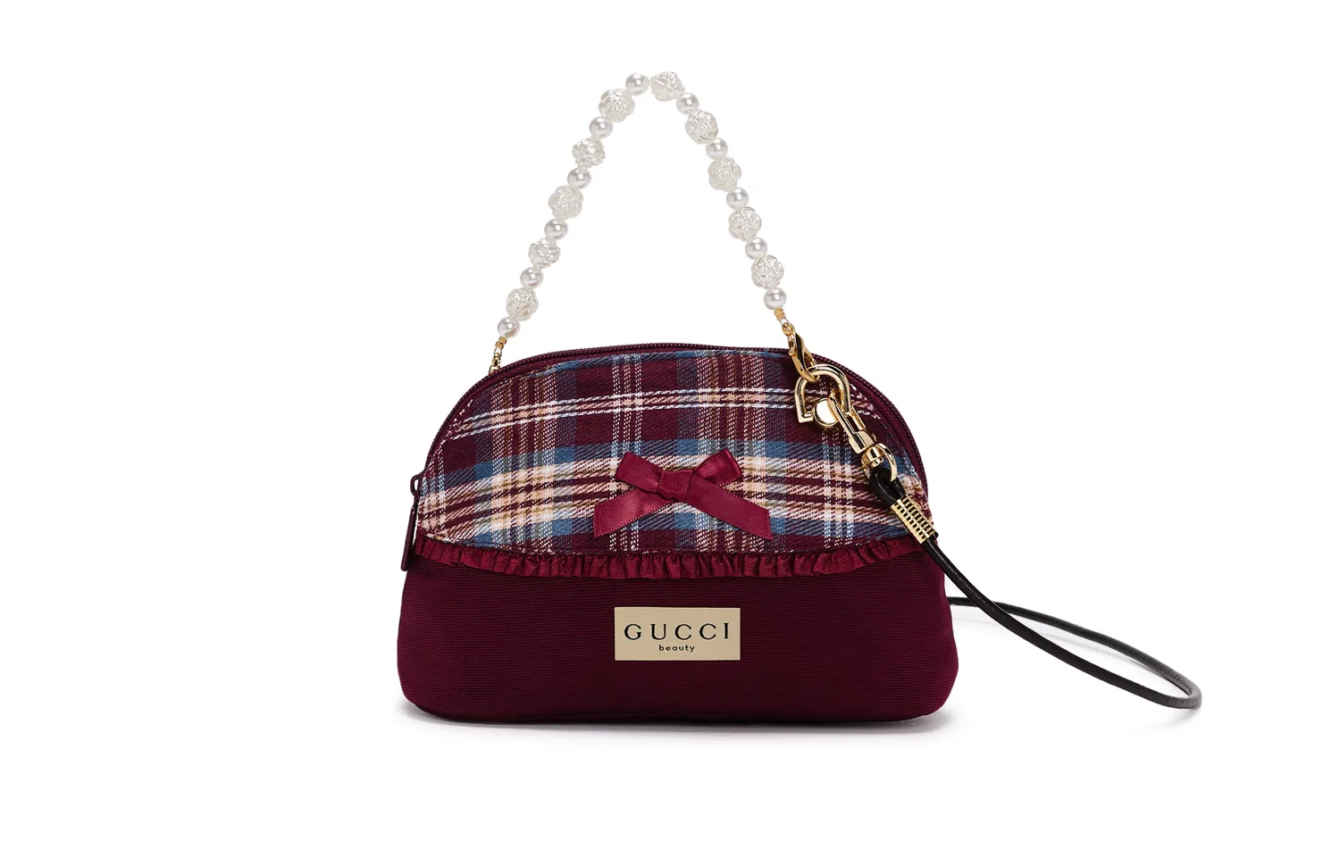 Косметичка GUCCI Heartbeat Red Plaid