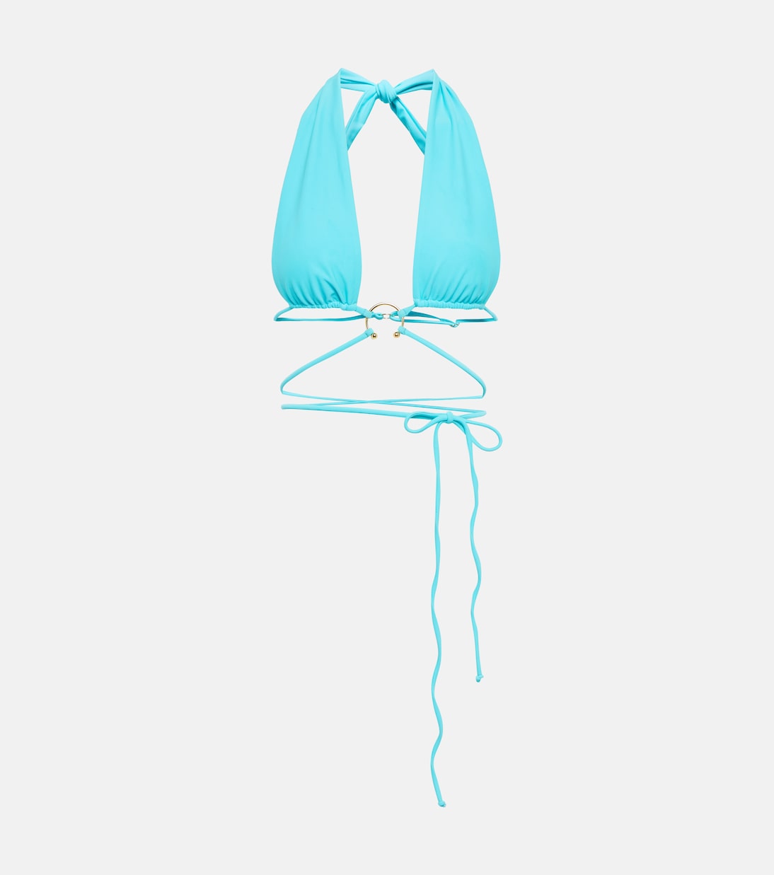 

Верх бикини с пирсингом Same, Aqua