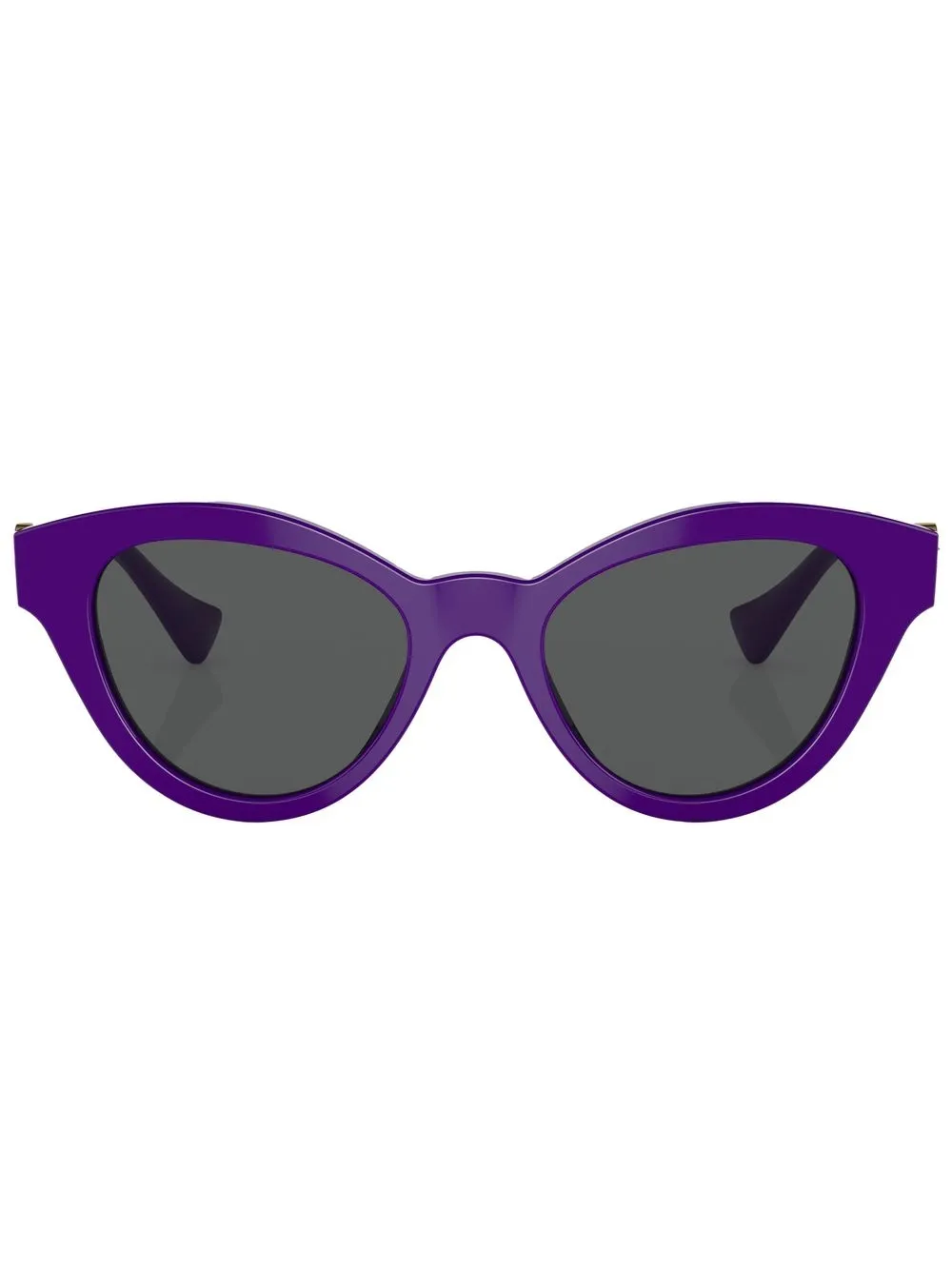 

Солнцезащитные очки в круглой оправе с декором Medusa Versace Eyewear, фиолетовый