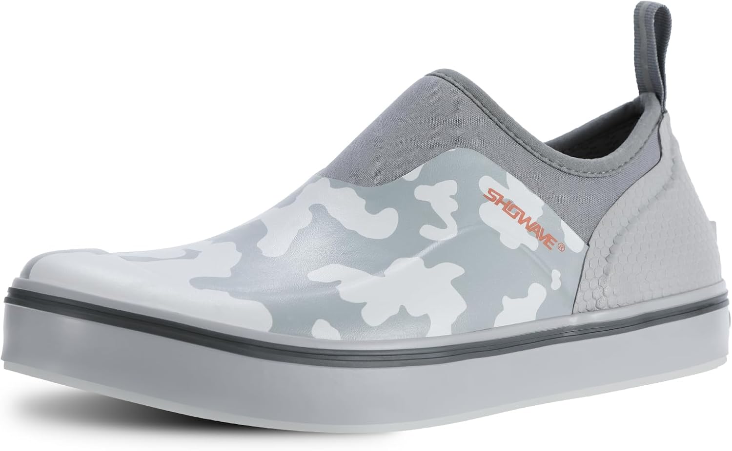 

Мужские лодочные туфли Showave водонепроницаемые короткие дождевые ботинки, дышащие спортивные ботинки для парусного спорта, противоскользящие резиновые ботинки с низким вырезом для рыбалки, садоводства и прогулок на улице, серый