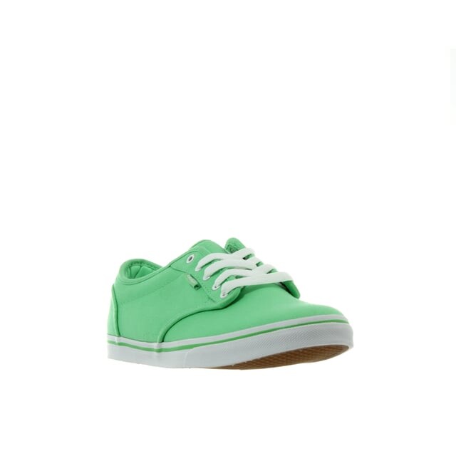 Atwood низкие женские парусиновые плимсоллы на шнуровке u4iats Vans, зеленый — фото 2