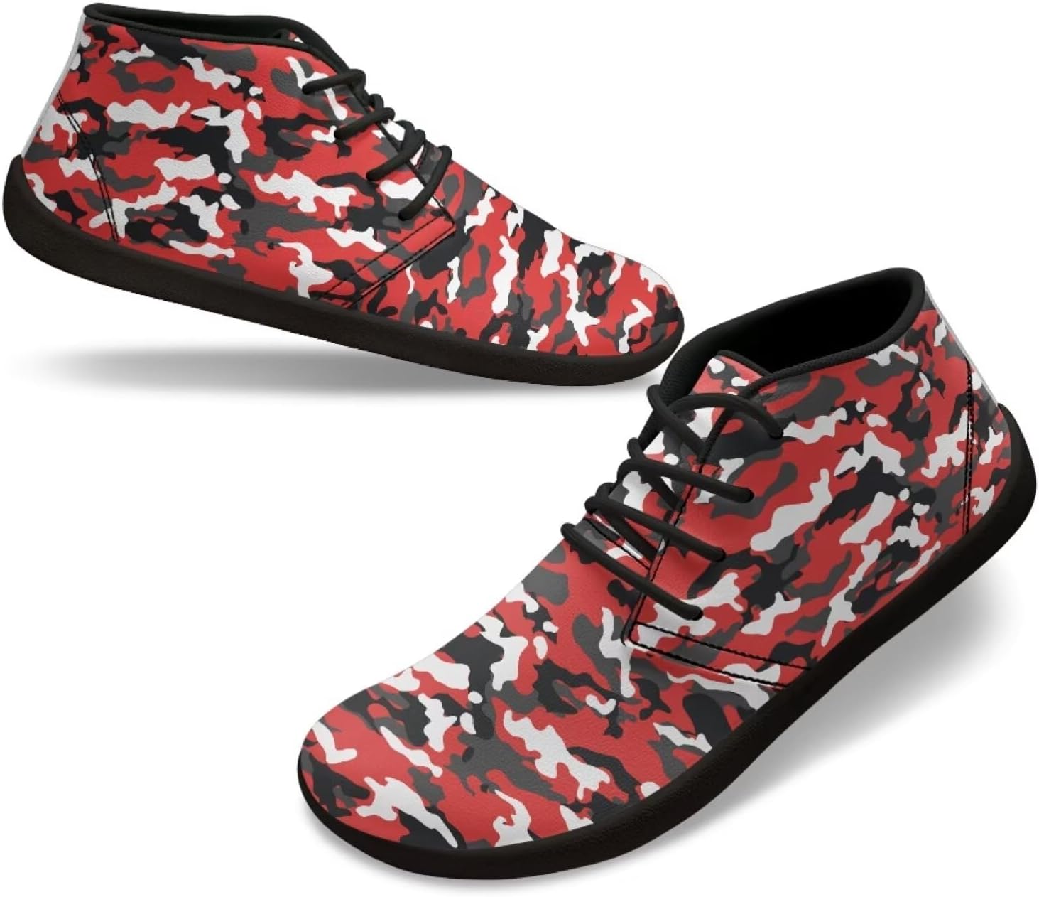 

Мужские босоногообразные туфли с широкой носочной частью, удобная, легкая обувь с подошвой нулевого перепада, повседневные, нескользящие, на липучке, для тренировок, походов, бега и кроссовки Xixirimido, красный