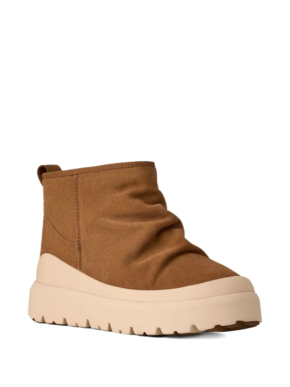 Мужские ботинки UGG Heritage Utility замшевые на платформе, коричнево-бежевый — фото 2