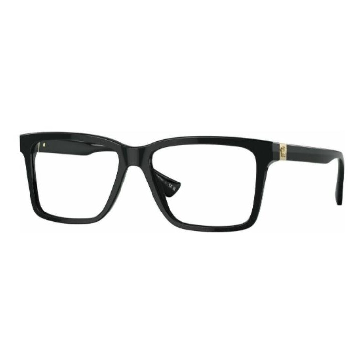 

VERSACE Очки с прямоугольной оправой, Black