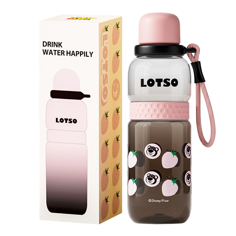 Пластиковые стаканы для воды 720ML Disney, розовый