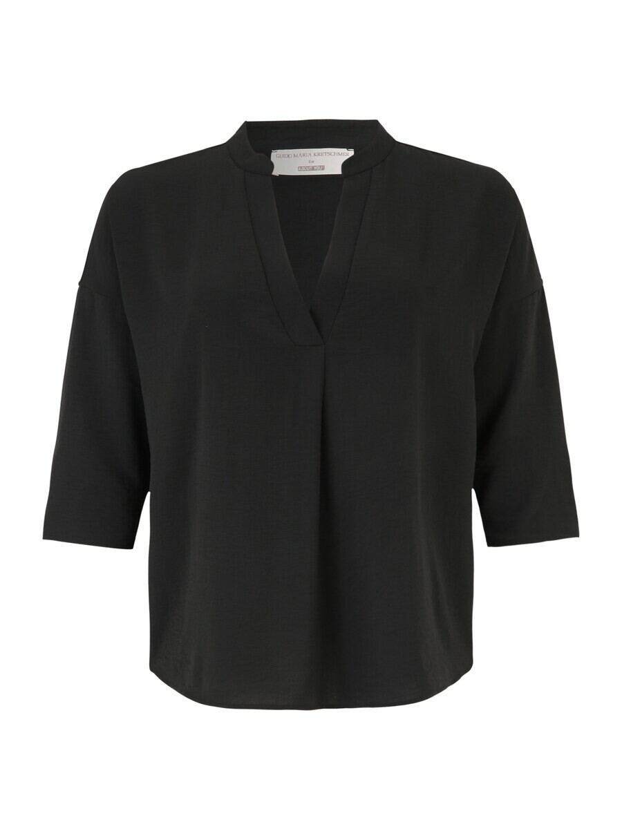 

Блузка с коротким рукавом Guido Maria Kretschmer Curvy Blouse Elisa, черный