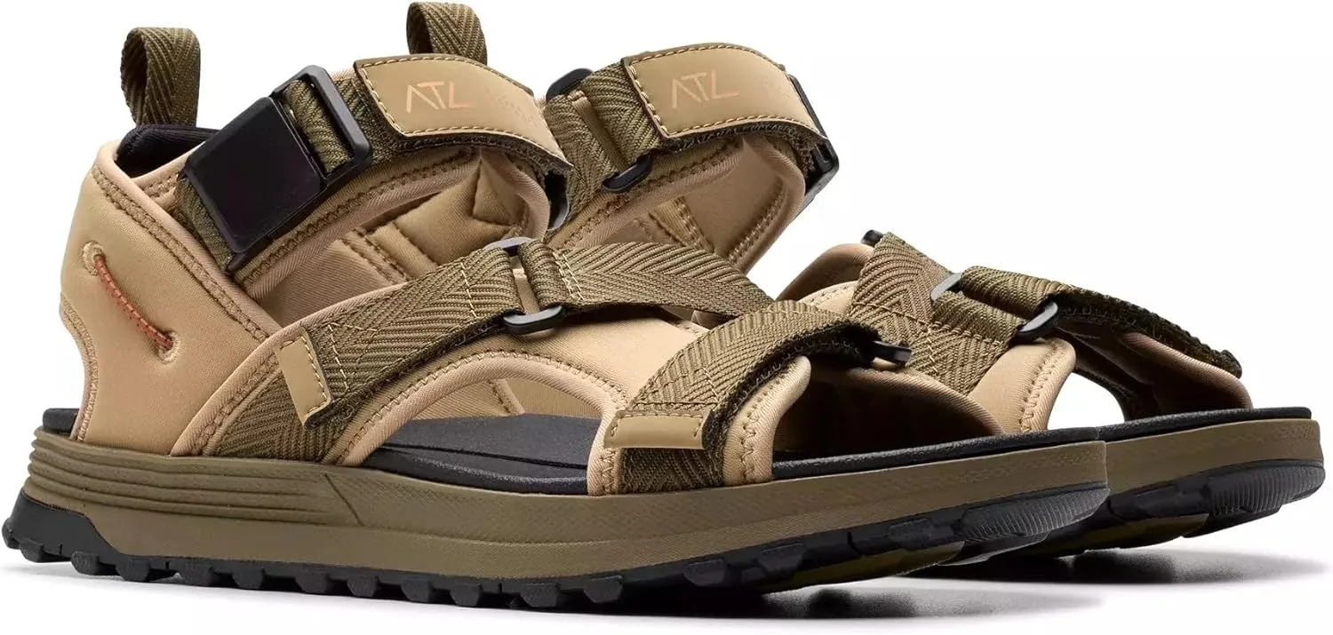 Мужские сандалии Clarks ATL Trek Tide, бежевый — фото 2