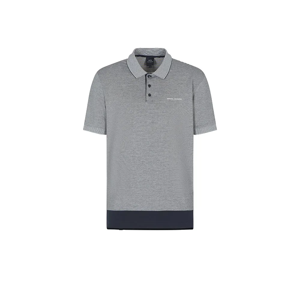 

Поло с коротким рукавом Armani Exchange XM000995_AF15917, серый