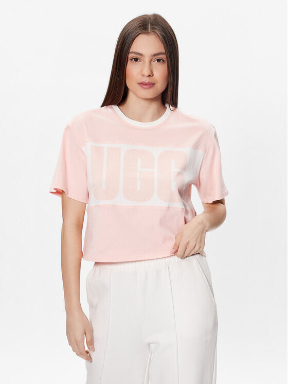 

Футболка свободного кроя Ugg, коралловый