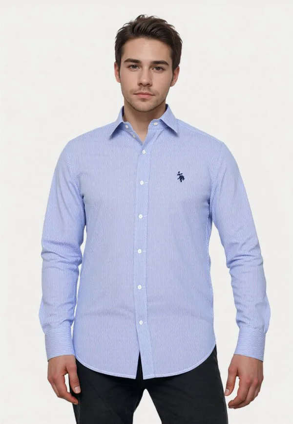 Рубашка U.S. Polo Assn., Hellblau
