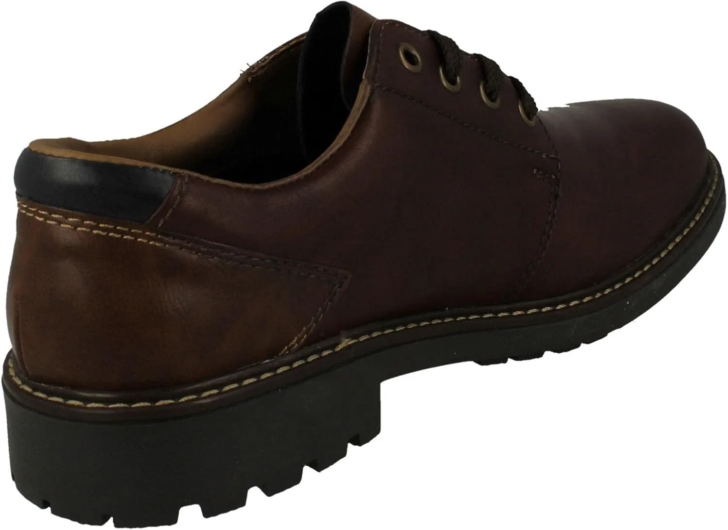 Туфли Rieker Lorton Men's Shoes, Mahogany — фото 2