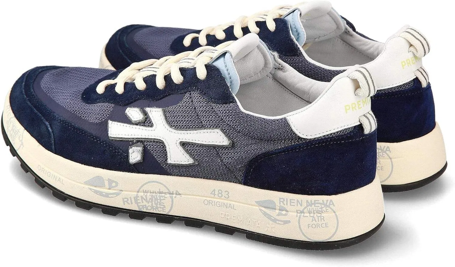 Кроссовки PREMIATA Nous 6658, Blue — фото 4