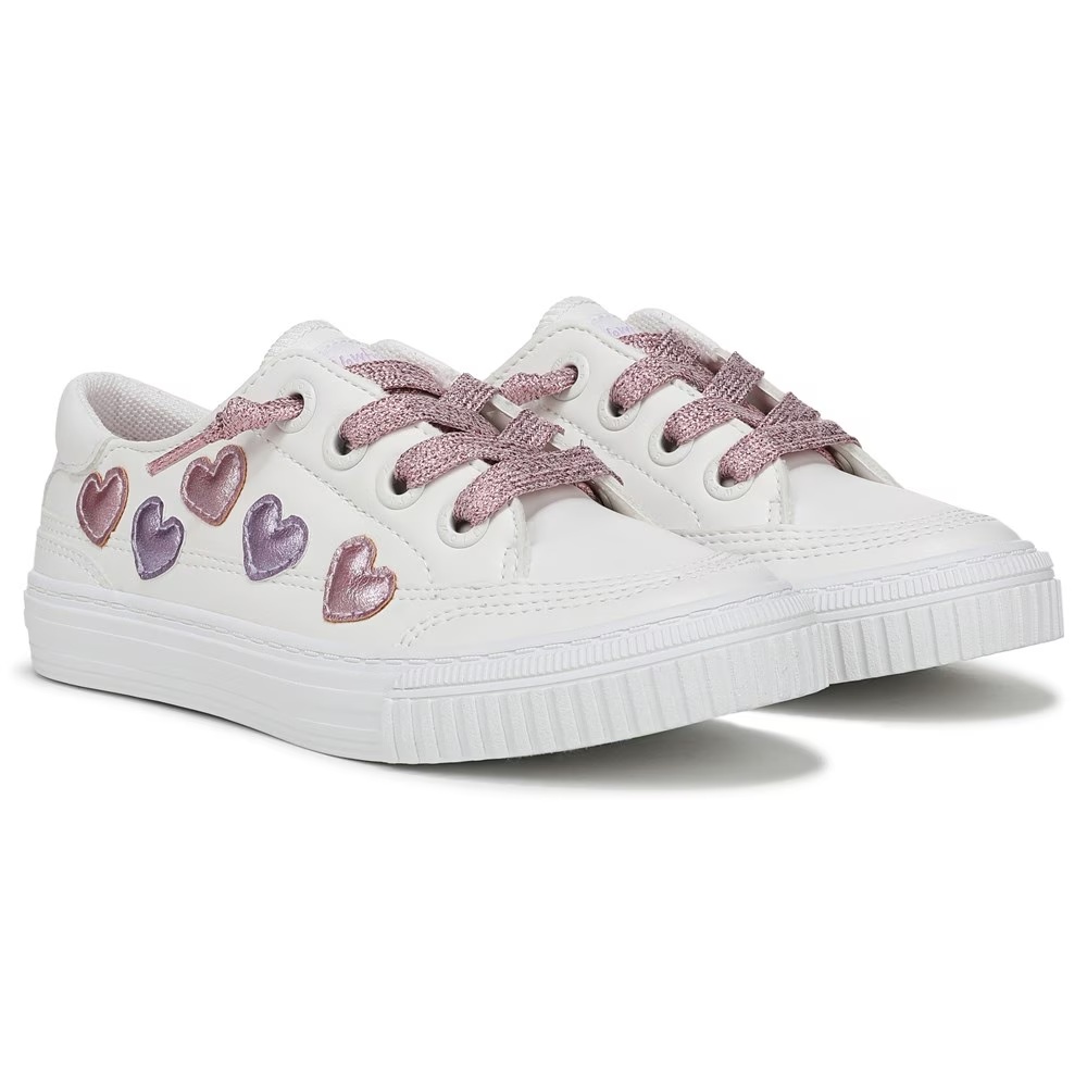 

Детские кроссовки без шнурков aurora-k для маленьких/больших детей Blowfish Malibu, white faux leather