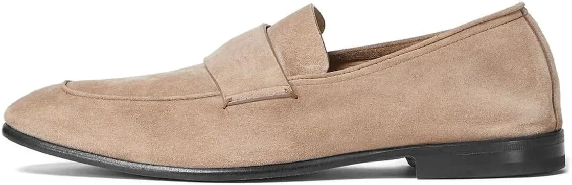 

Мужские ретро лоферы FOWT с круглым носком, на плоской подошве, удобные повседневные туфли, размеры 4-16 US