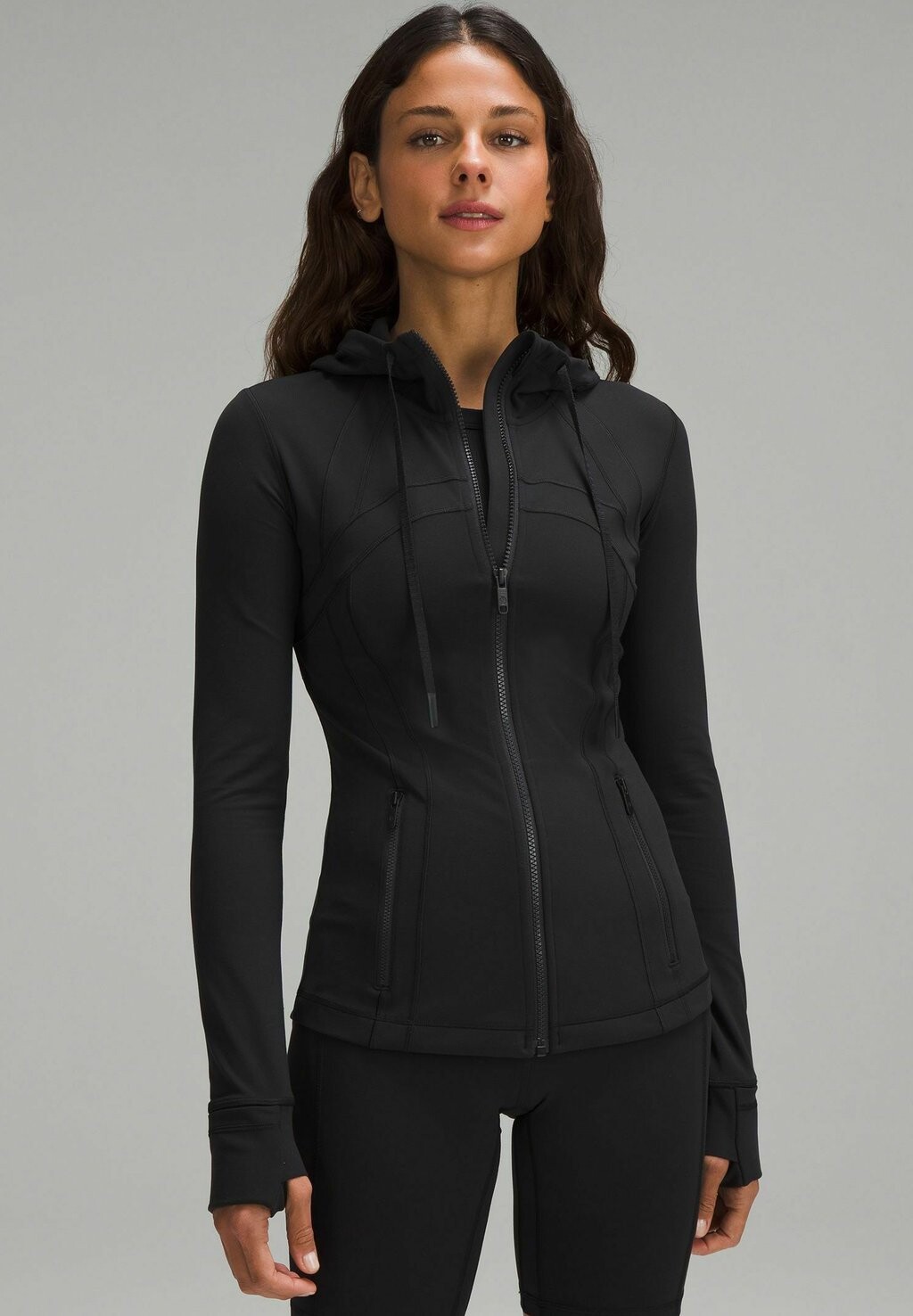

Толстовка на молнии Define Hooded Nulu lululemon, черный