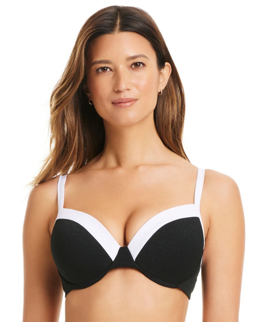 

Женский бикини-бюстгальтер на косточках I'm With The Band Bleu by Rod Beattie, Black