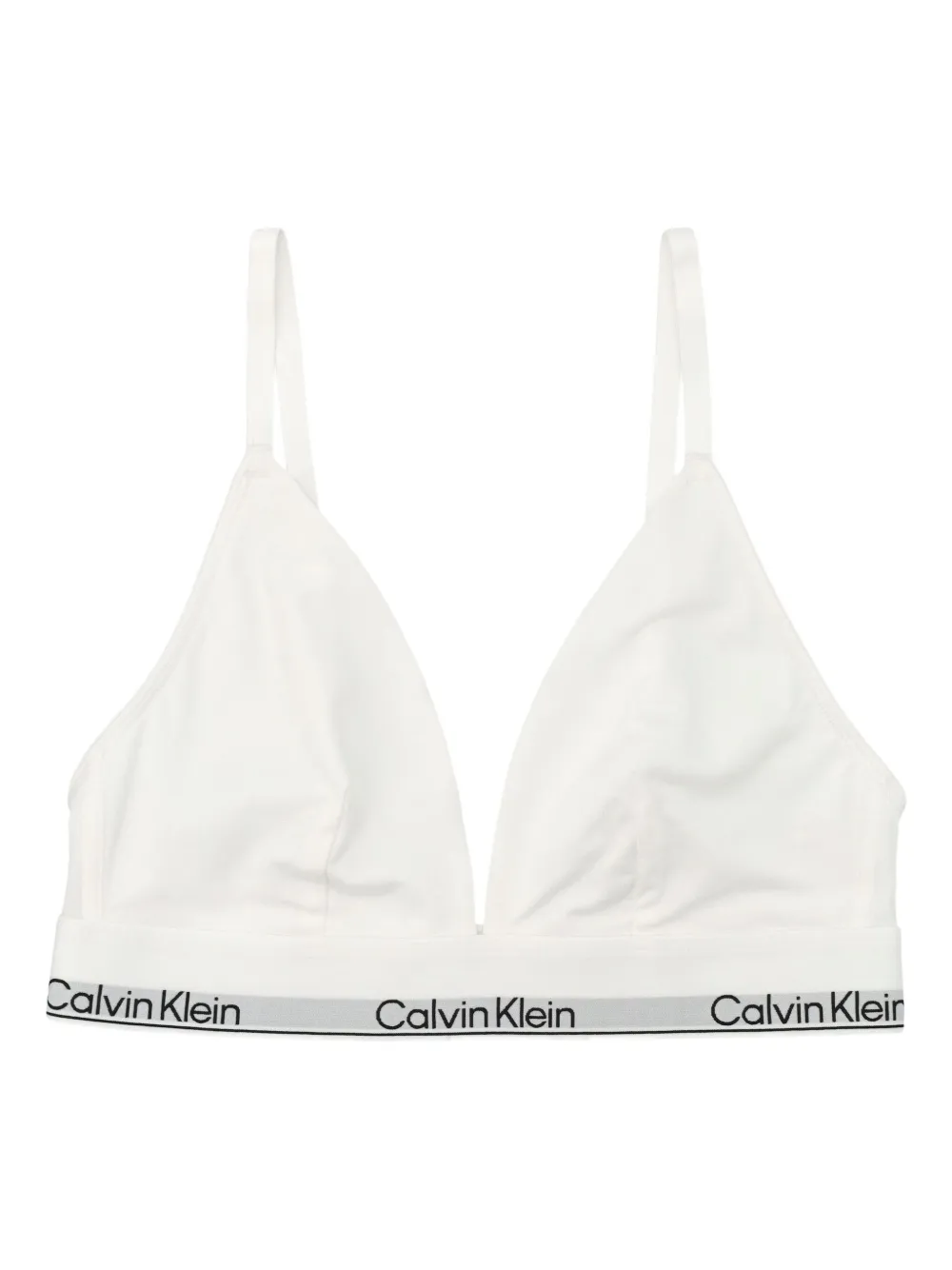 

Бюстгальтер с логотипом Calvin Klein, белый