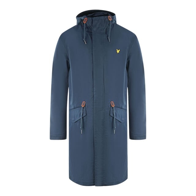 

Куртка-Парка Fishtail в морском стиле Lyle & Scott, синий