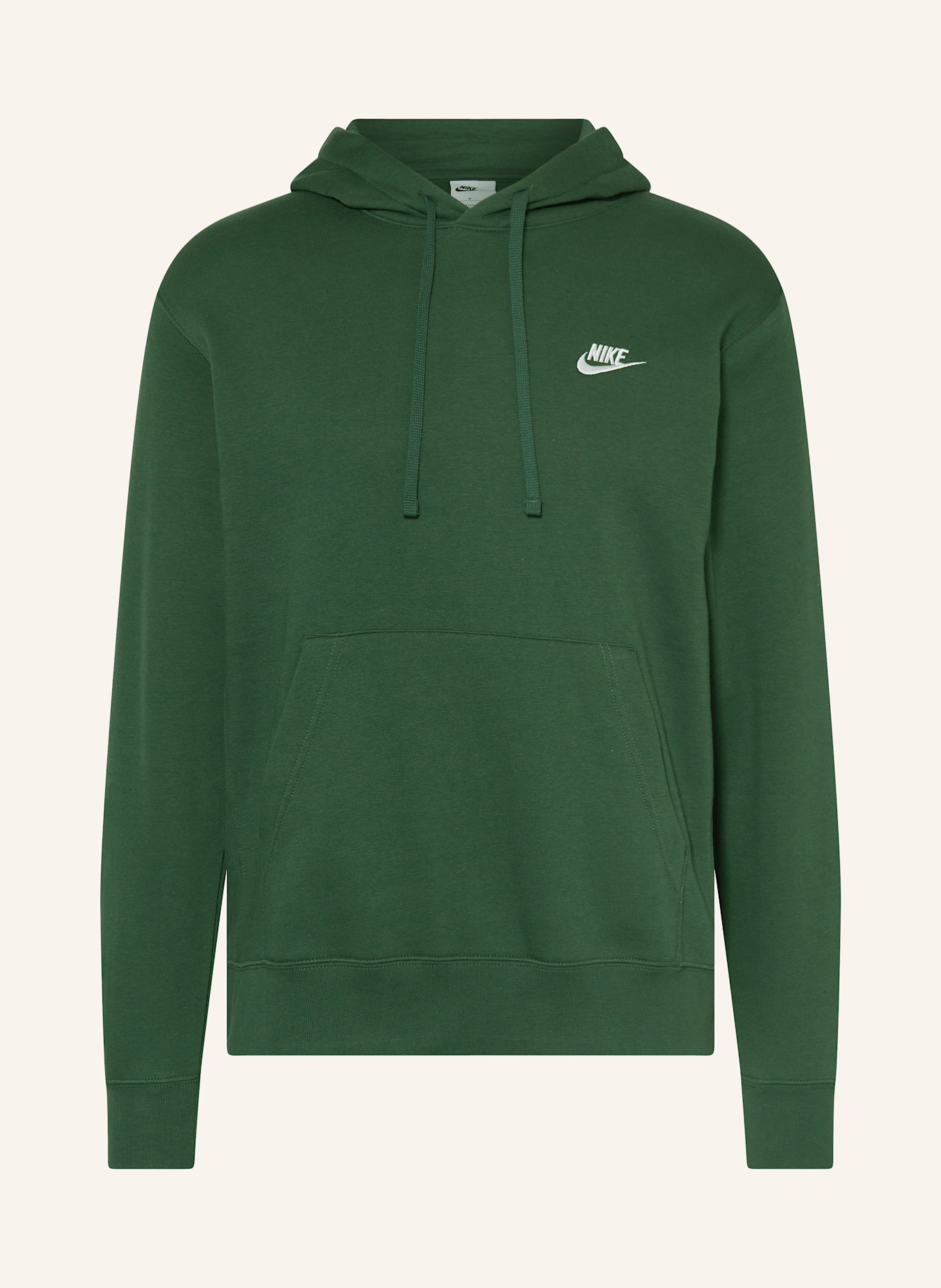

Толстовка с капюшоном Nike, зеленый