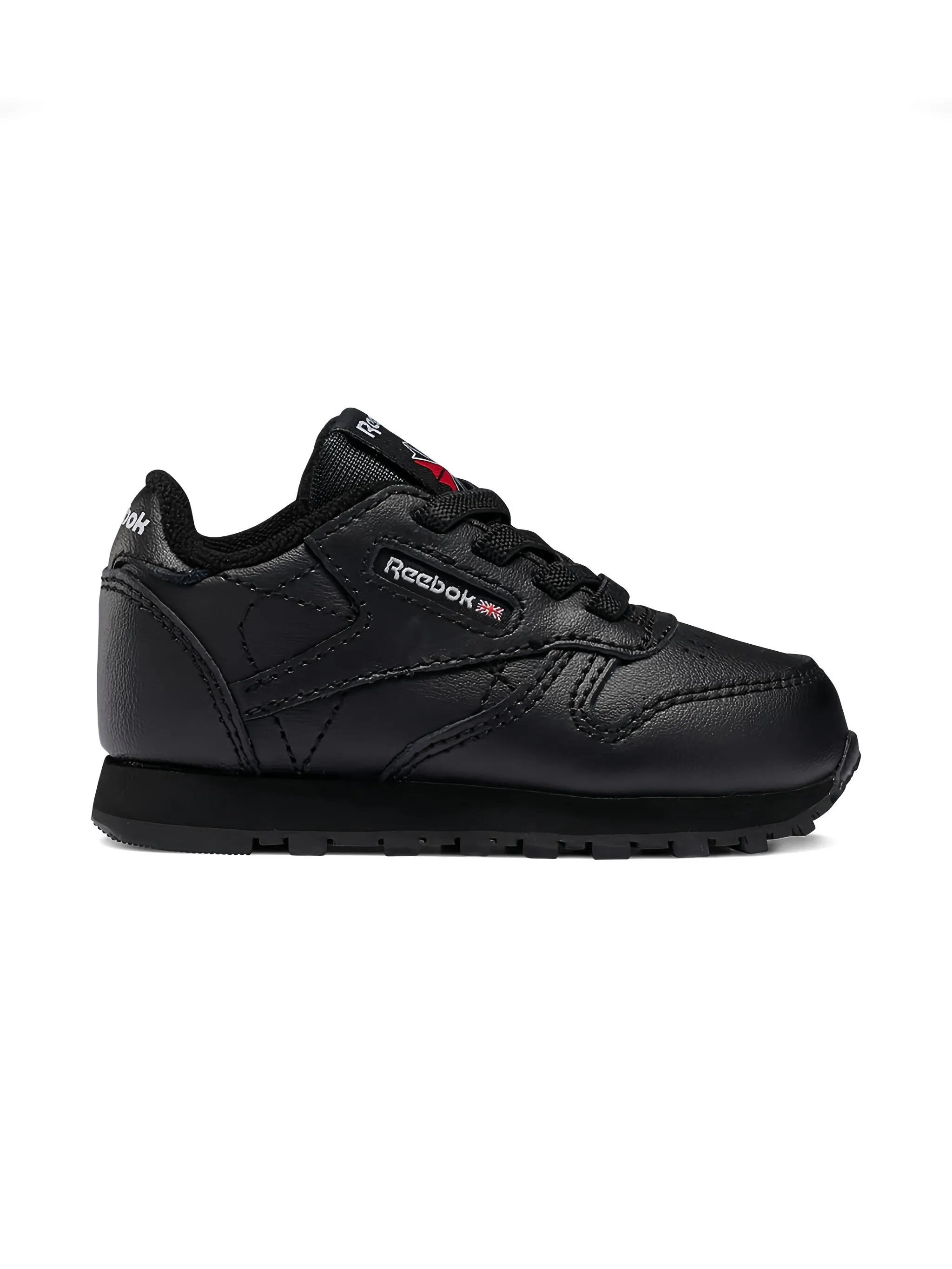 Кроссовки Classic Leather TD Triple Reebok Kids, черный — фото 2