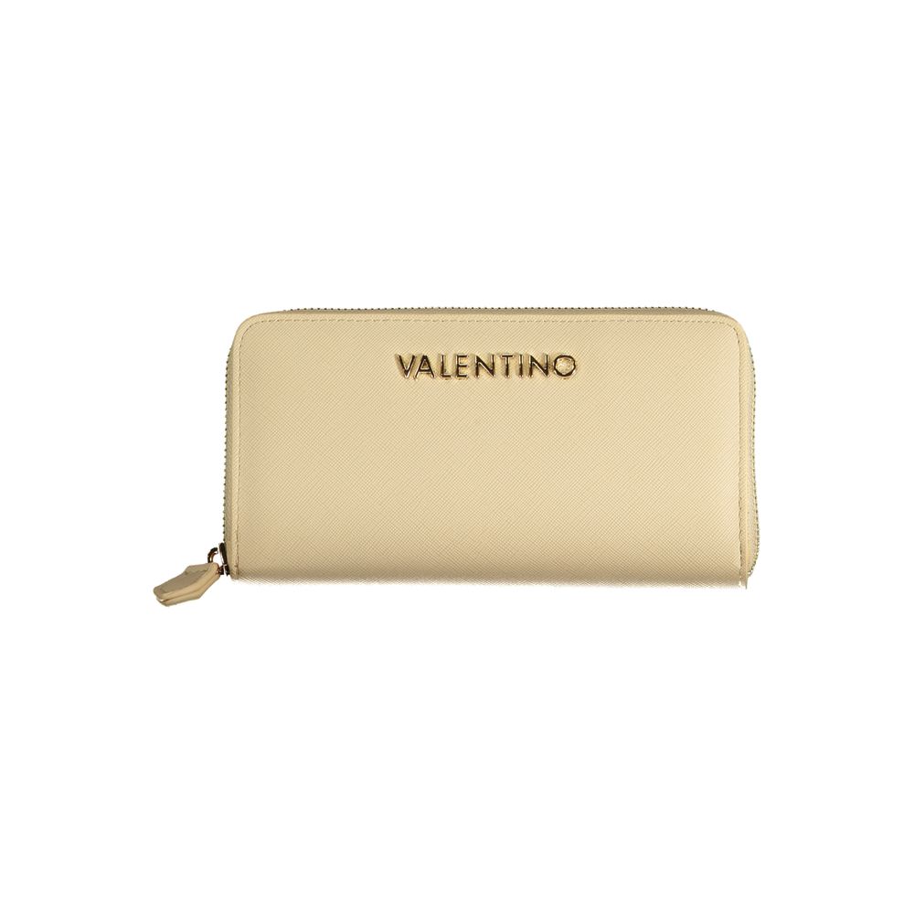 

Бежевый полиэтиленовый кошелек Valentino Bags