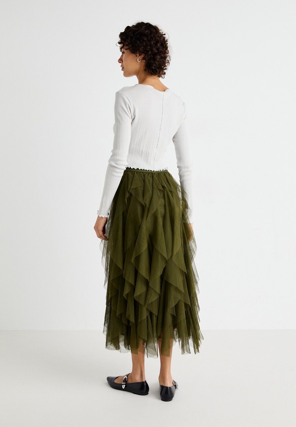 

Юбка А-силуэта ONLSKY SKIRT ONLY, хаки
