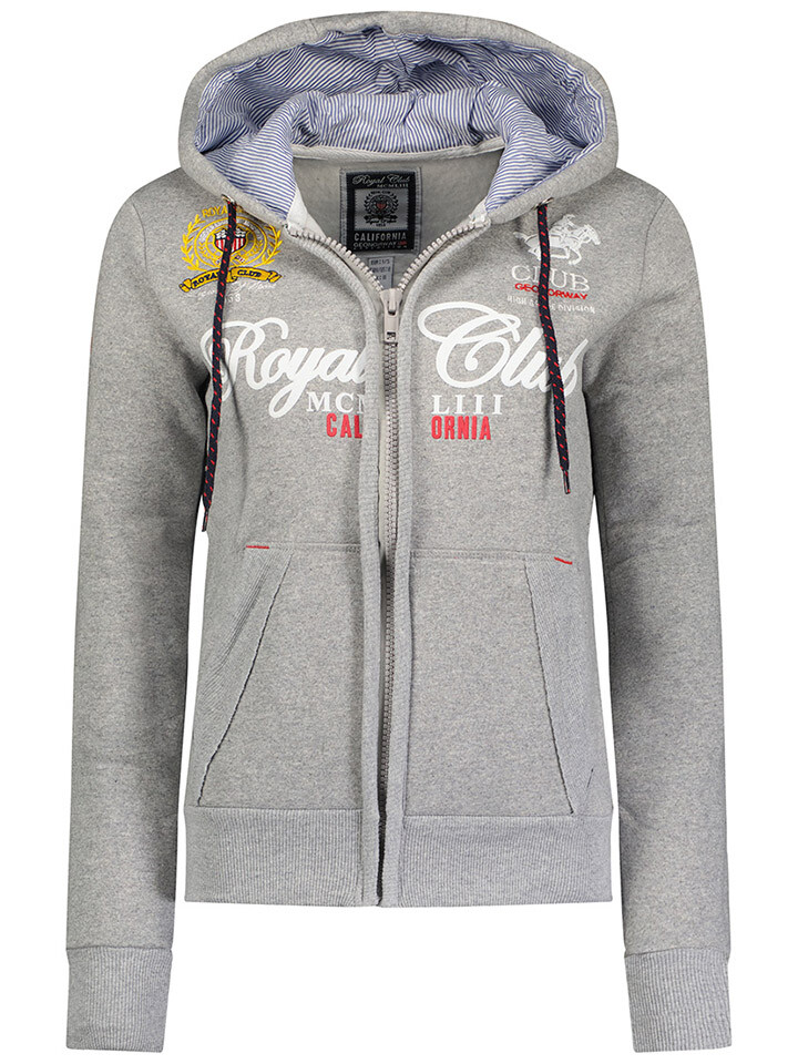 

Толстовка Geographical Norway Fanille, серый