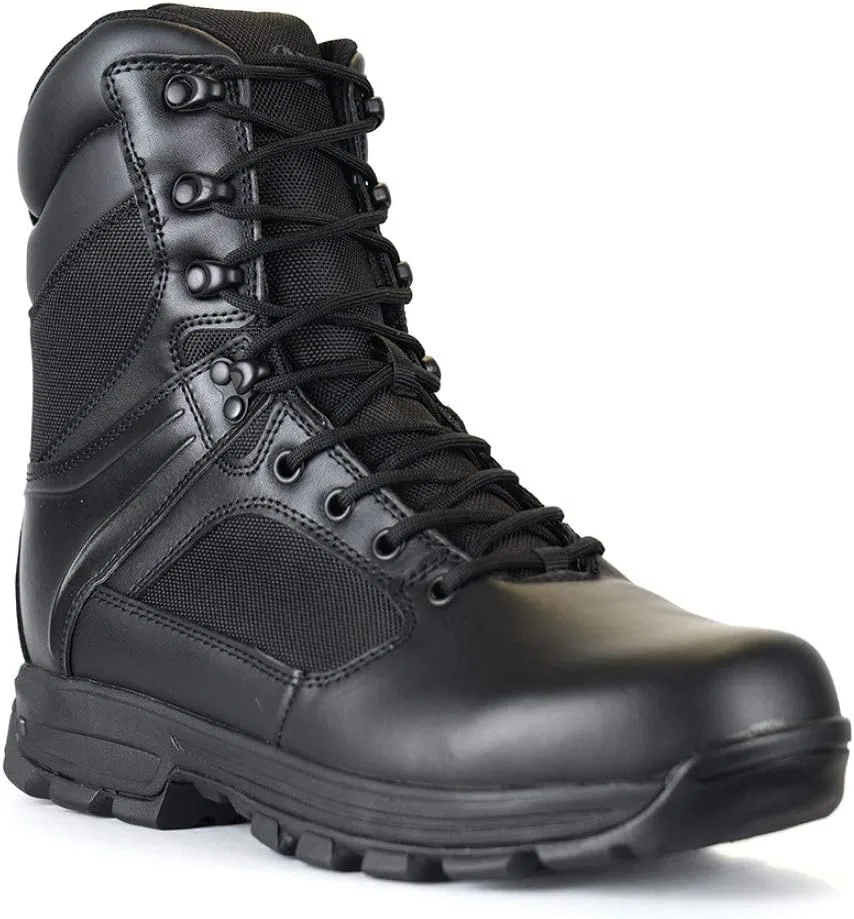 LA Police Gear Тактические ботинки Sector 8 Inch Side-Zip Duty Boot, мужские, черные