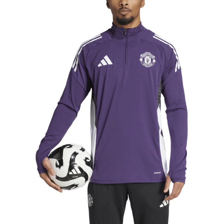Футболка Manchester United мужская Adidas, фиолетовый — фото 2