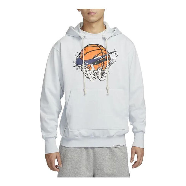 

Толстовка dri fit стандартный выпуск баскетбольная толстовка Nike, серый