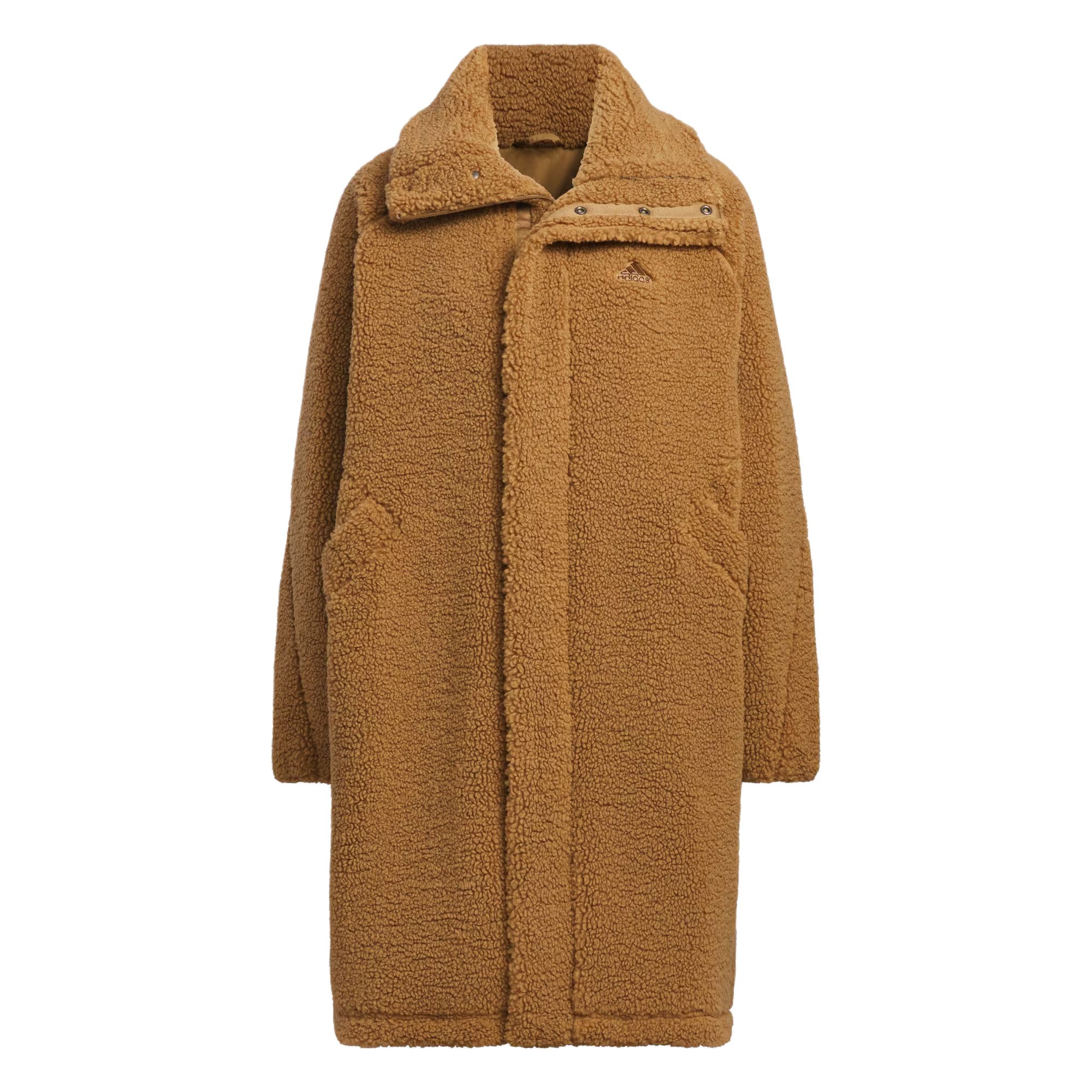 Adidas Вельветовое пальто женское пустынный коричневый, Desert Brown — фото 3