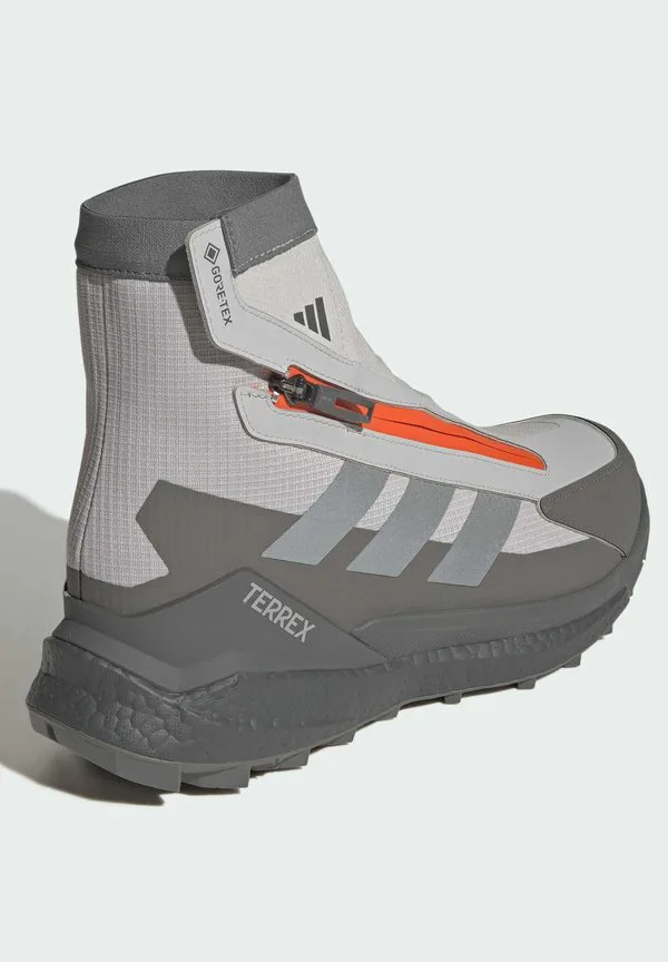 Скалолазные ботинки free hiker 2 gtx climawarm Adidas Terrex, Grey Two Matte Silver Grey Four — фото 4