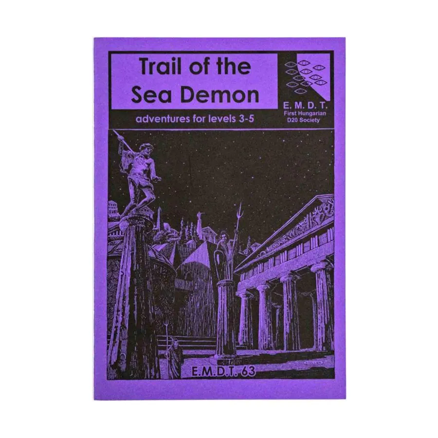 

Trail of the Sea Demon, D20 Modules (EMDT), мягкая обложка