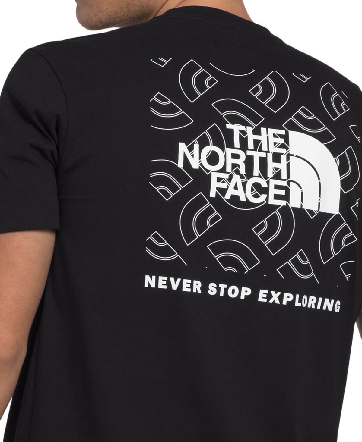 

Мужская футболка с круглым вырезом и короткими рукавами с логотипом Box The North Face