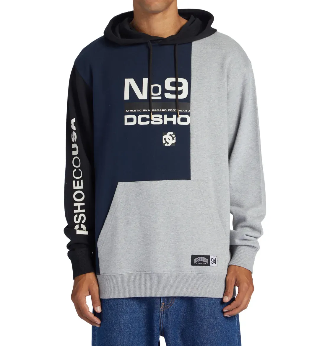 

Толстовка с капюшоном DC Shoes "Static", цвет Navy Blazer Multi