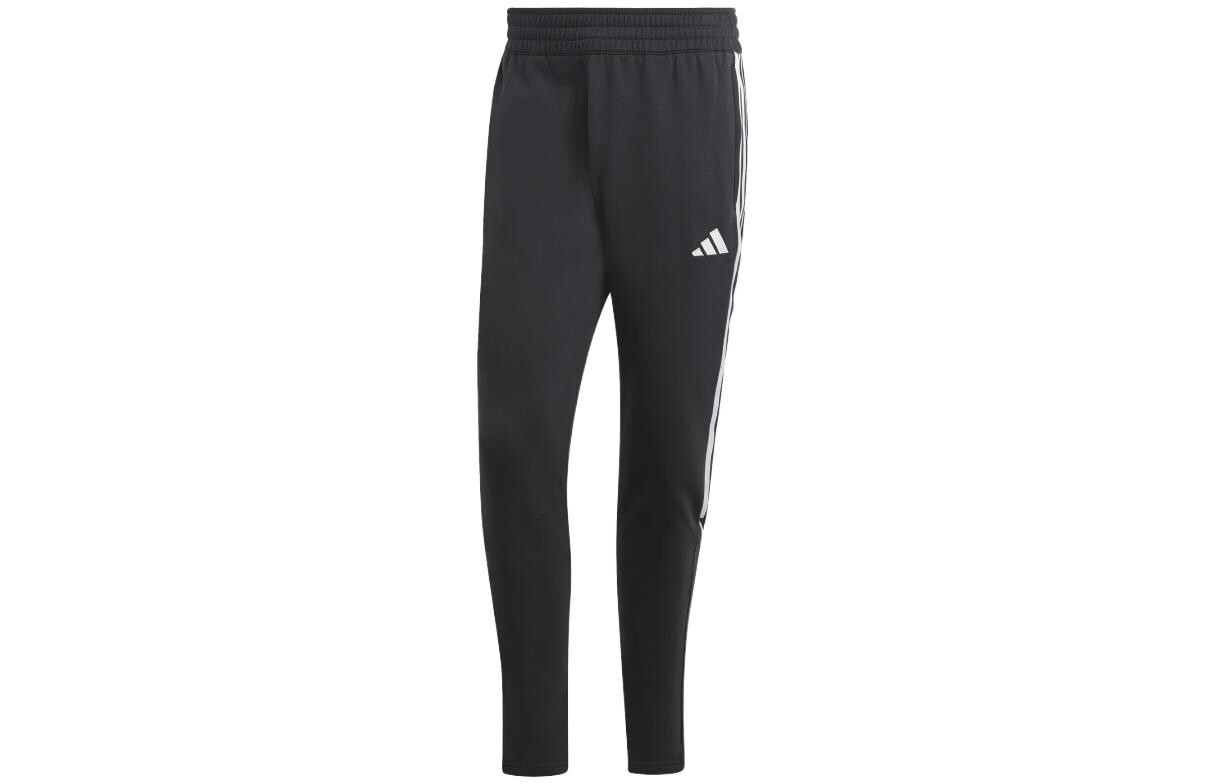 

Трикотажные спортивные штаны мужские черные Adidas, черный