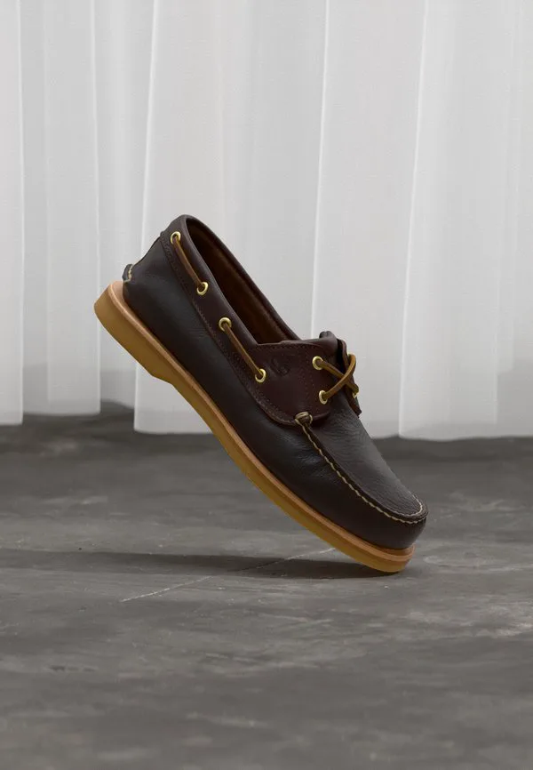 Лоферы с искусно выполненными люверсами Timberland, Dark Brown
