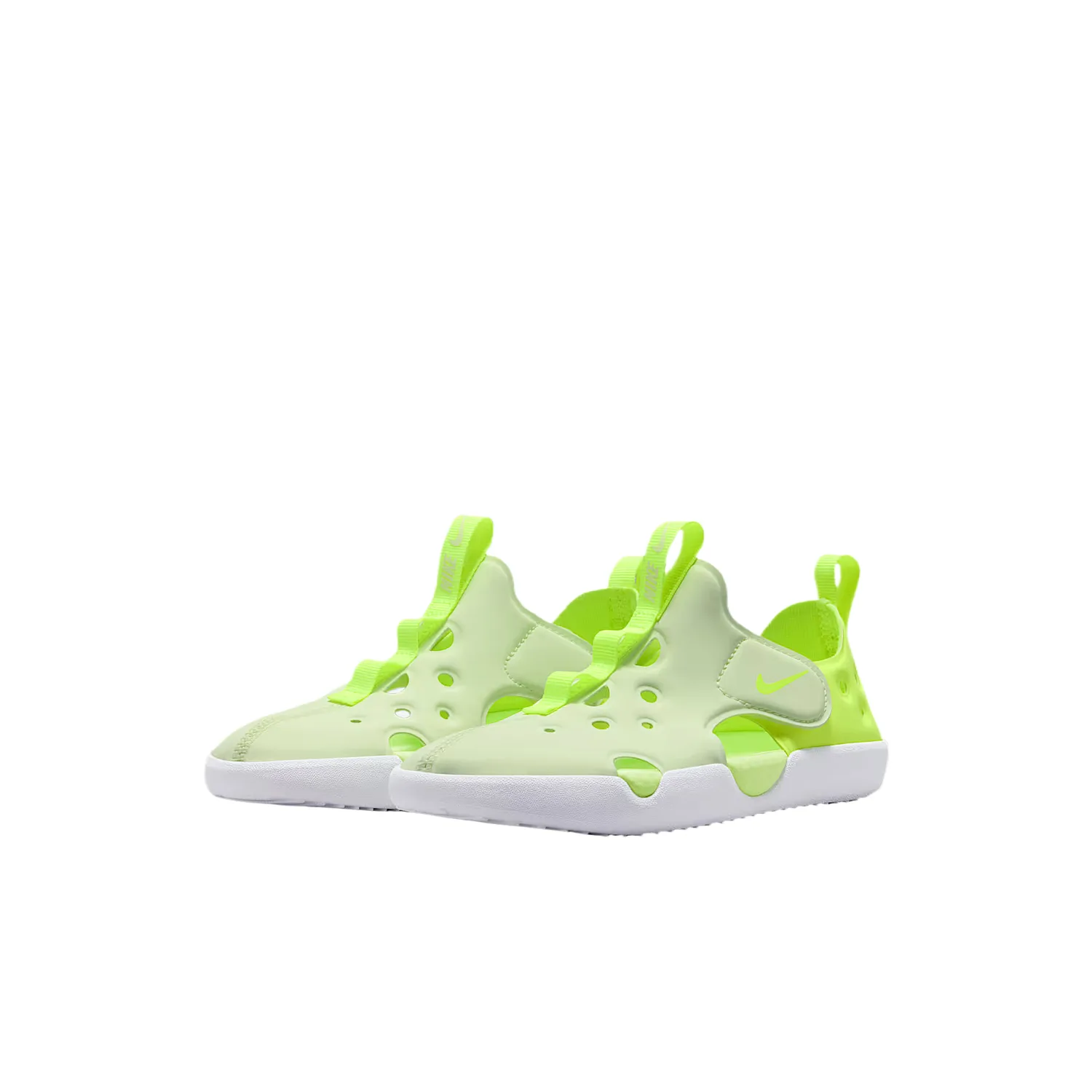 Sunray Protect 4 Comfortable Round Toe Quick Dry Low Top Sandal Kids Nike, volt tone/белый/volt ice — фото 4