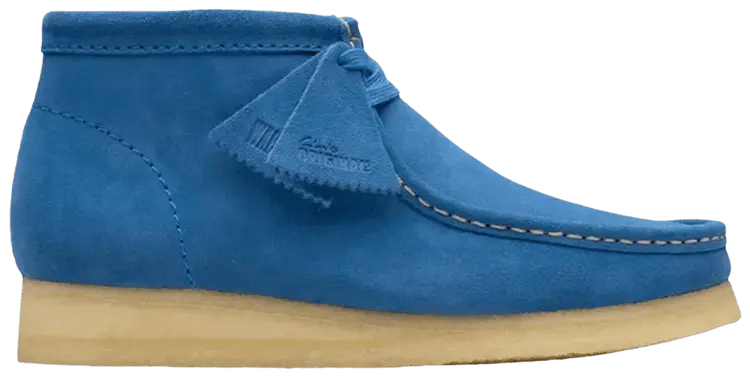 

Кроссовки atmos x Manhattan Records x Clarks Clark’s Wallabee, синий