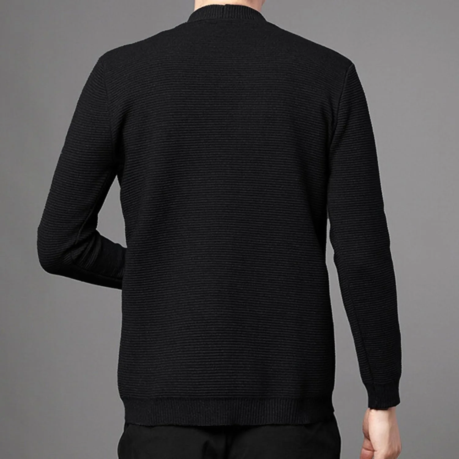 Мужской кардиган с шальным воротником Slim Fit — фото 2